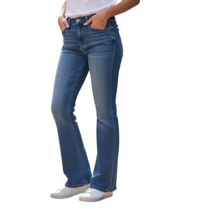 SO vintage Womens Size 13 Average Flare Jeans Blue Denim Wash Venice Style K208A